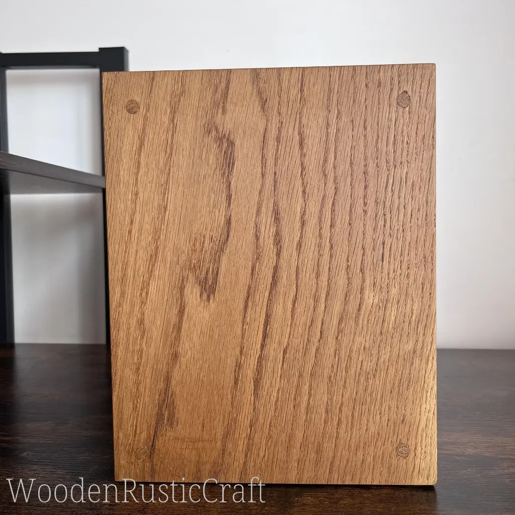 Miniature English Oak Stool Display Riser, 16.webp