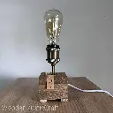 English Oak Table Lamp, Handmade Wooden-14.webp