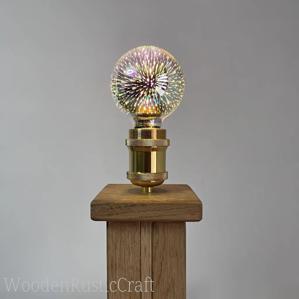 Reclaimed English Oak Pedestal Lamp-12.webp