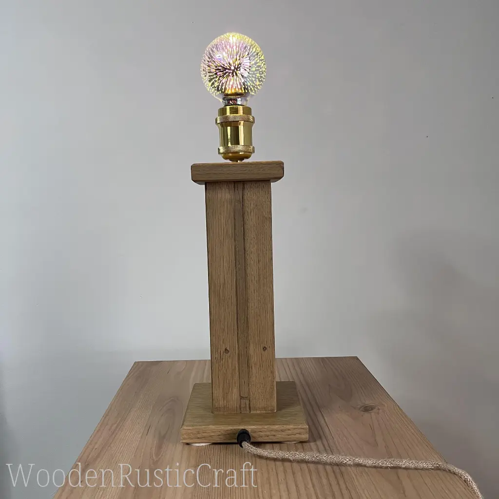 Reclaimed English Oak Pedestal Lamp-14.webp