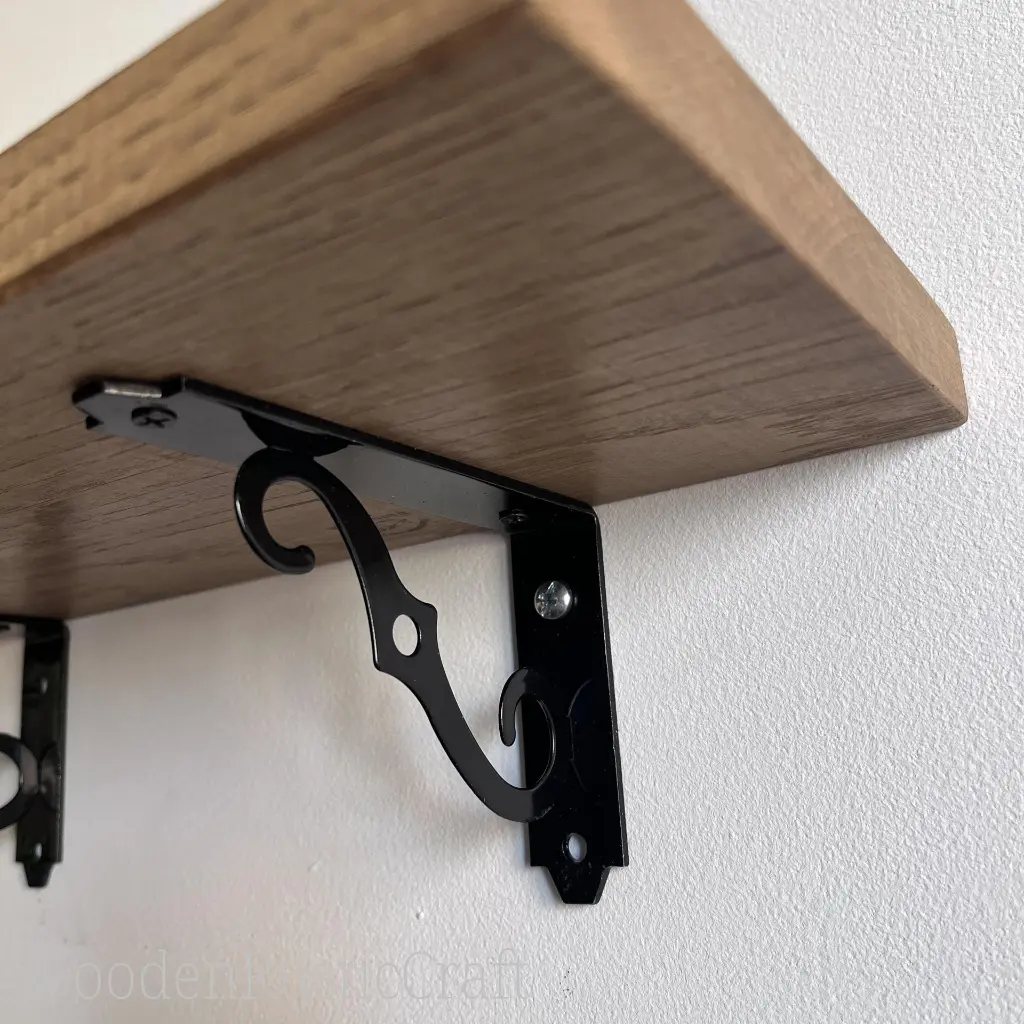 Heavy Duty English Oak Wall Shelf 13.webp