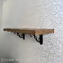 Heavy Duty English Oak Wall Shelf 14.webp