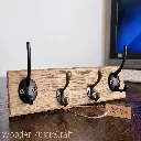 Slim English Oak Wall Key and Coat Hook 13.webp