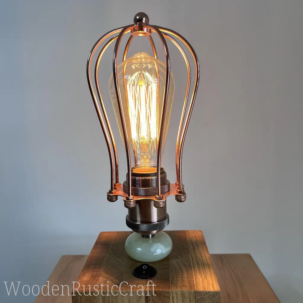 Industrial Solid Oak Cube Lamp-12.webp