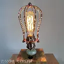 Industrial Solid Oak Cube Lamp-12.webp