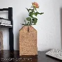Hand Carved English Oak Bud Vase, 11.webp