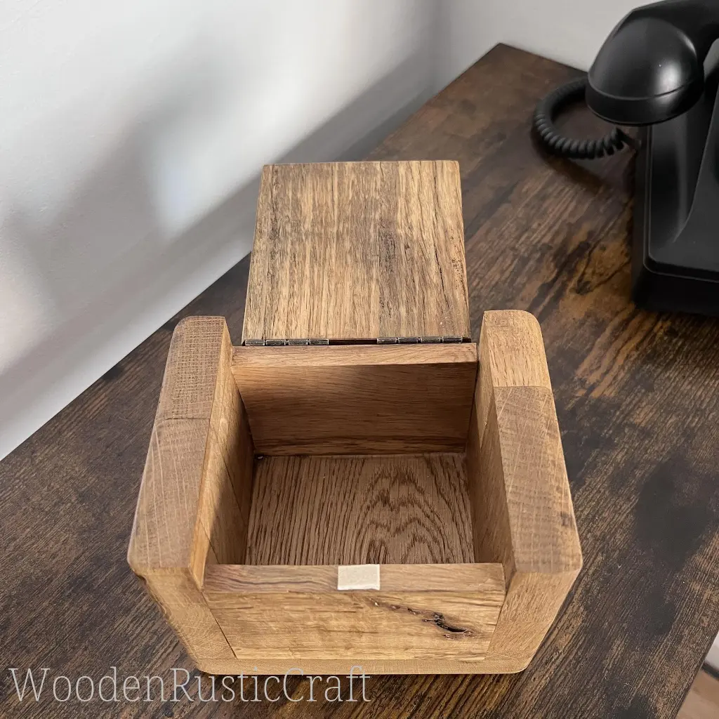 Rustic Oak Box – 3 Oak Species