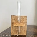 Wall Vase with Glass Test Tube