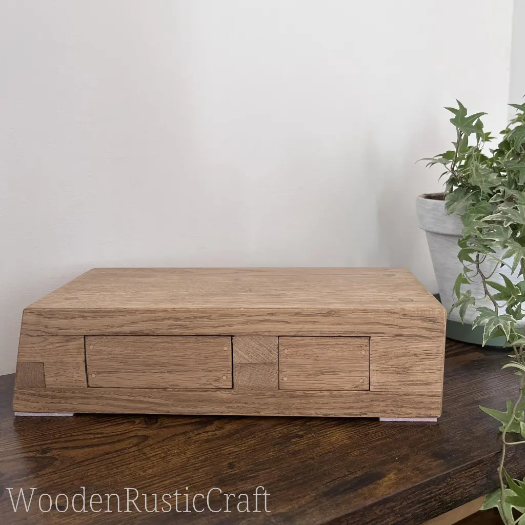 Handmade Oak 2 Drawer Chest-17.webp
