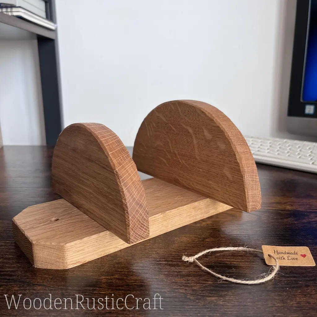 Oak Wall Shelf with Semi Circular 14.webp