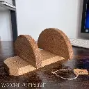 Oak Wall Shelf with Semi Circular 14.webp