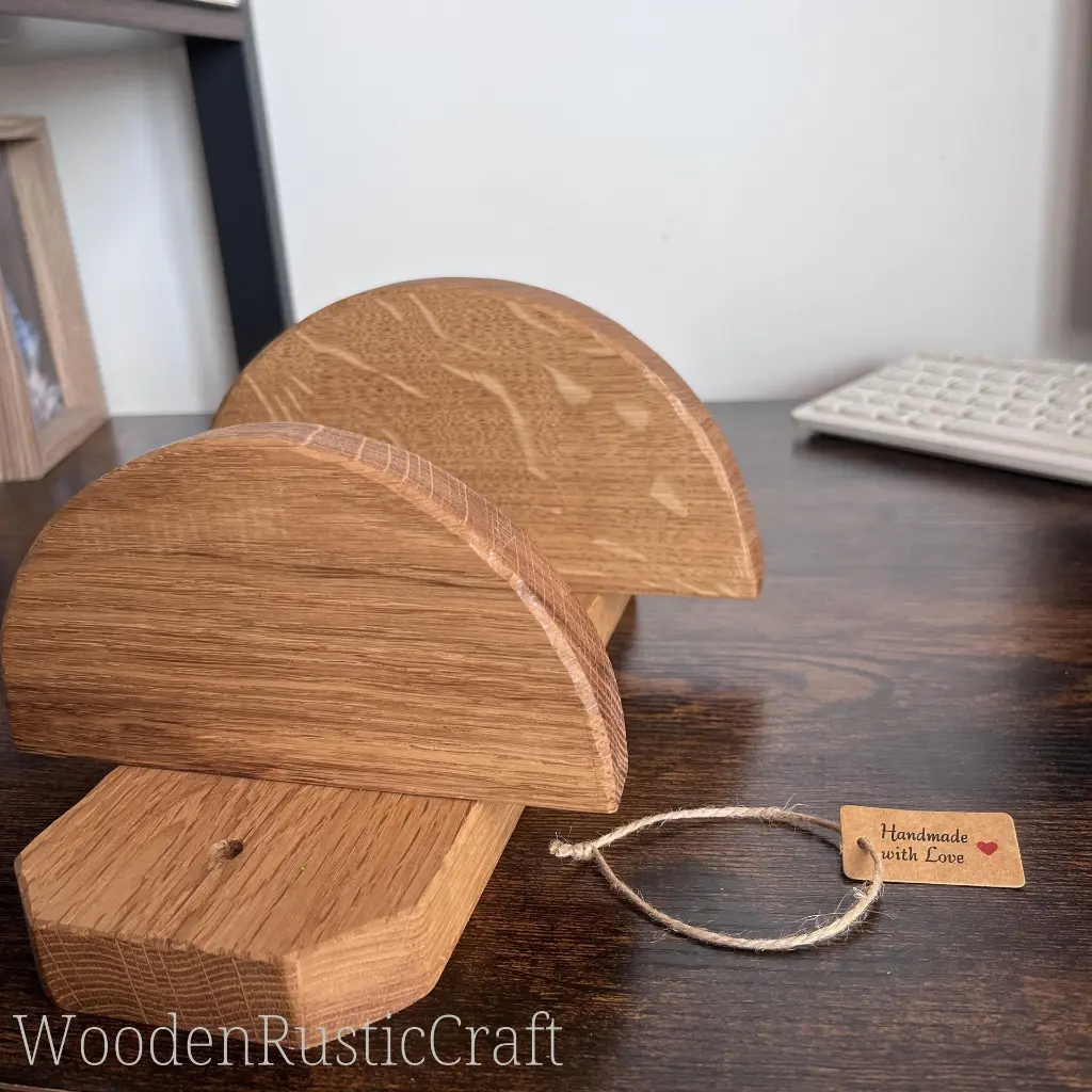 Oak Wall Shelf with Semi Circular 15.webp