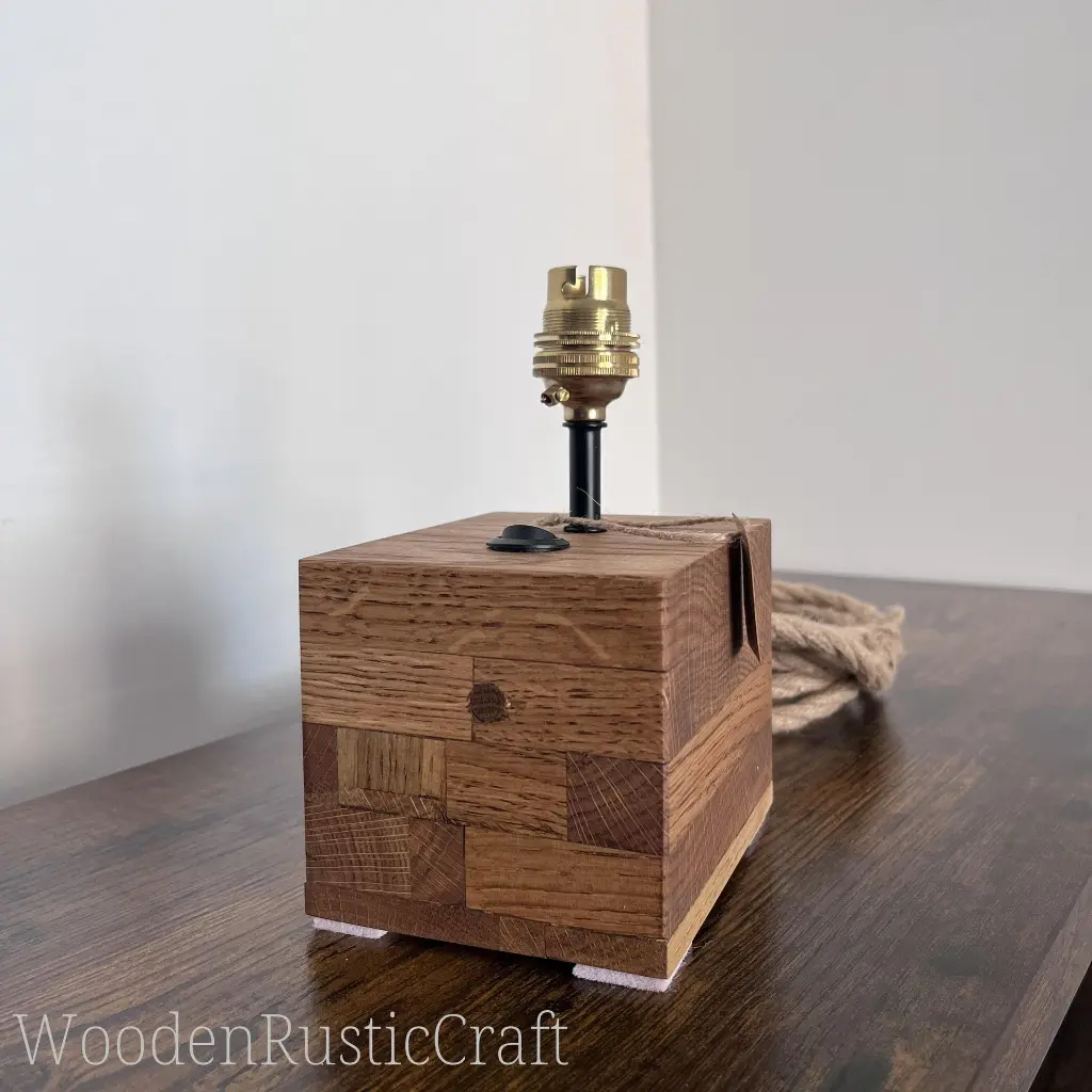 Handmade Chunky Oak Wooden Lamp-12.webp