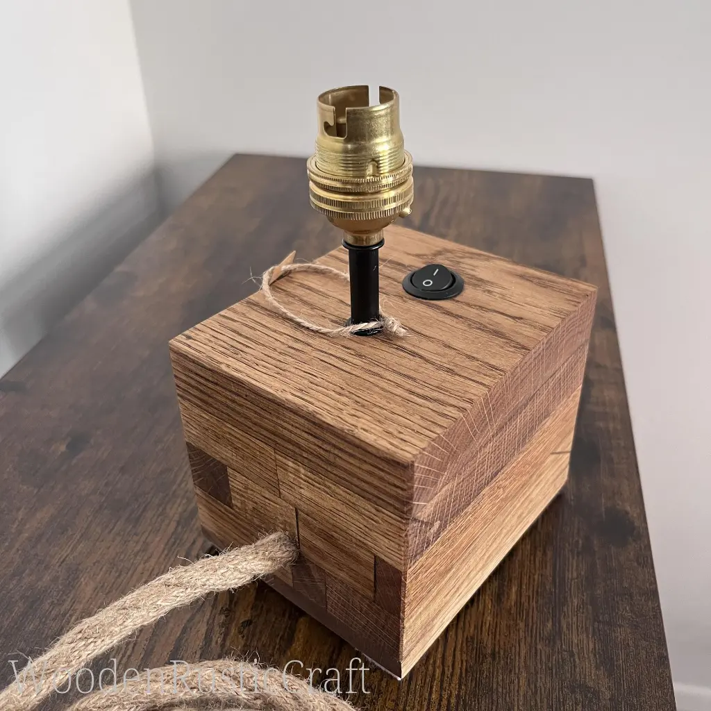 Handmade Chunky Oak Wooden Lamp-15.webp