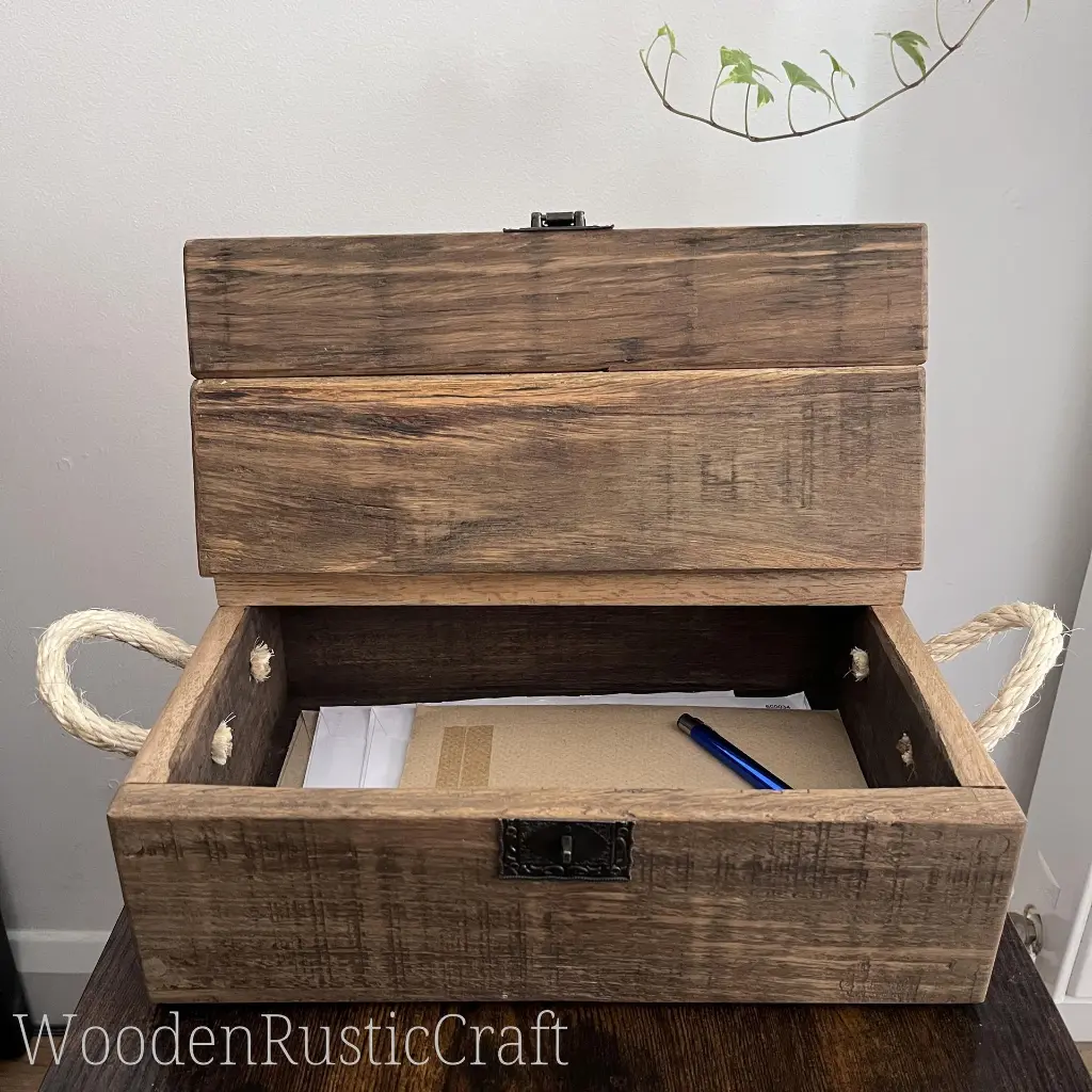 Handmade Rustic Red Oak Keepsake Chest-12.webp