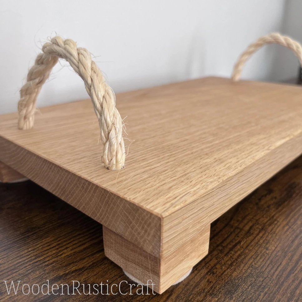 Solid English Oak Serving Board