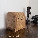 Oak & Paulownia Keepsake Box, Memory Box