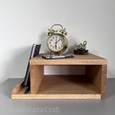 Handmade Solid Oak Floating Nightstand | Wall Mounted