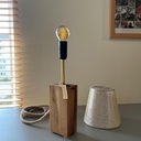 Spalted Turkish Oak Table Lamp