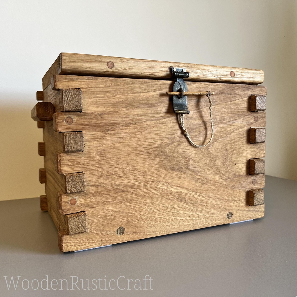 Handcrafted Oak Memory & Keepsake Box | Handmade in UK