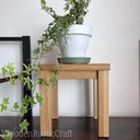 Handmade Small Traditional Display Stool