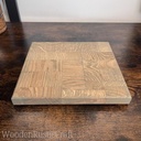 Reclaimed Oak Trivet & Wooden Pot Stand | Handmade