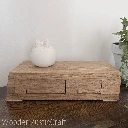 Handmade Oak 2-Drawer Keepsake Chest