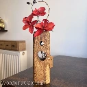 Spalted Turkish Oak Flower Vase